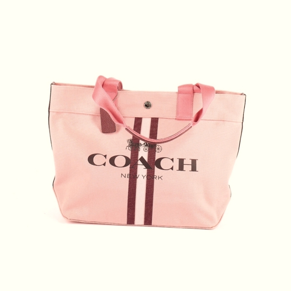New Coach Canvas Tote